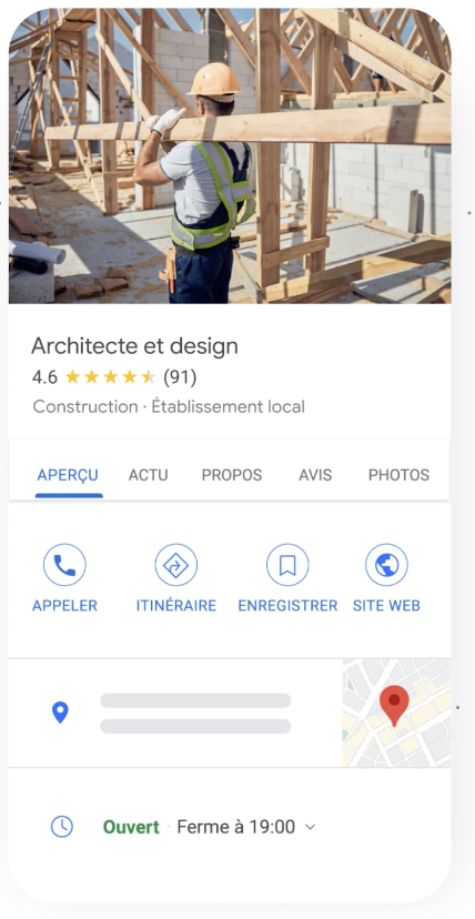 Qu’est-ce qu’une fiche Google Business Profile